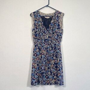 Rebecca Taylor Silk Floral Mini Dress